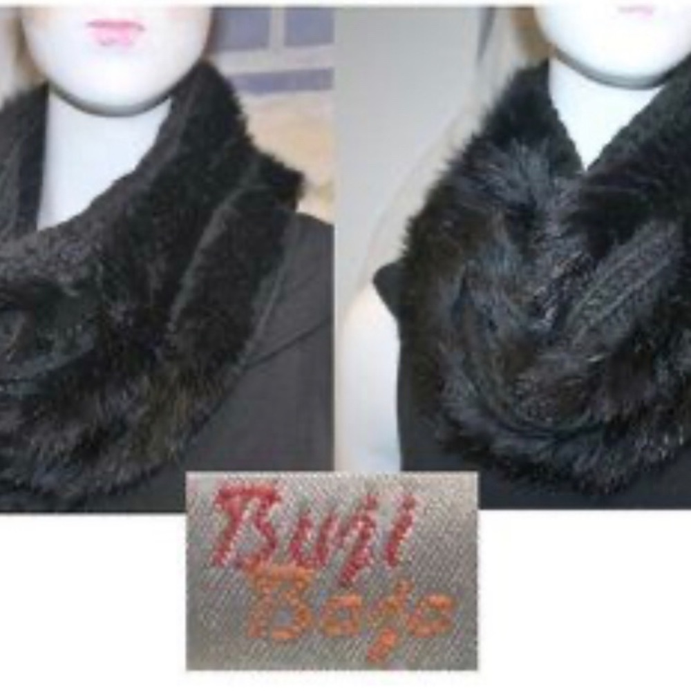 Buji Baja Rabbit Snood/Neck Warmer Gray